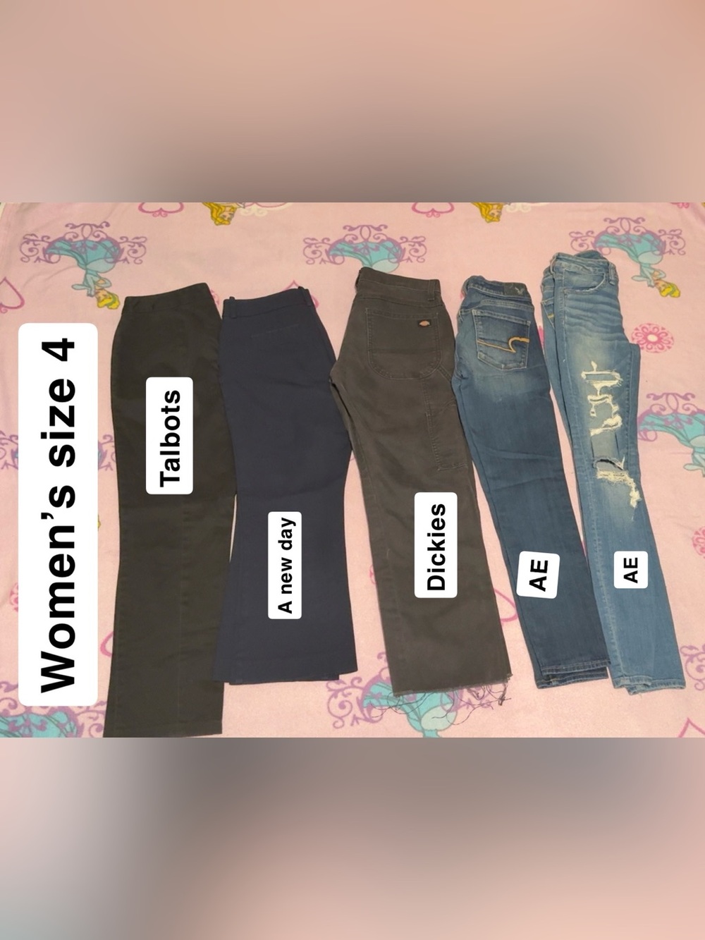 Women’s size 4 pants/jeans bundle